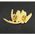 Pikkukuva 4 / 5: Piirretty Anime Hyvät Ennusteet The Unspeakable Husband Enkelit ja Demoni Hard Enamel Pin Aziraphale ja Crowley Rintataskun Pinni Muotikoru