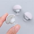 Miniatyrbillede 4 af 5: 48 stk. Svampe Dyneholder Macaron Anti-slip Dyne Tæppe Klip En Nøgle Til At Låse Op For Tæpper Dække Fastgørelsesklip Holder Sengelinned