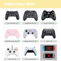 Miniatyrbillede 3 af 5: PS5 Controller Joystick Cap Switch Pro Controller Fire-Farvet Elf Ball Tema Joystick Cap