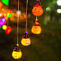 Pikkukuva 4 / 5: Halloween-kurpitsapendanttivalaisin, tuulikellot, riippuva koriste, koti- ja puutarhakoristeet, kauhu- ja terrorrekvisiitta