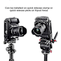Miniatyrbild 5 av 5: DSLR-kamerans L-fäste Vertikal Horisontell Växling Stativ Snabbkopplingsplatta För Stabilisator Stativ