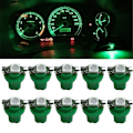 Miniatyrbild 1 av 5: 10 st T5 B8.5d LED-billampor Instrumentbelysning Låg Effekt 5050 Smd Billampor Instrumentpanelströmbrytare 12v