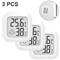 Miniatyrbild 4 av 5: 3-pack inomhus termometer hygrometer digital hygrometer inomhus termometer för hemmet hög precision temperatur