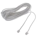 Pikkukuva 3 / 4: 9M 30ft RJ11 6P2C Modulaarinen Puhelinjohto Valkoinen