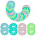 Miniatyrbillede 2 af 2: 80 stk. Binder Discs Notesbogs Bindingsdiscs Planlæggere Bindingsdiscs Løsblad Binder Discs