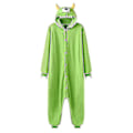 Miniatyrbilde 2 av 3: Sully Mike Kigurumis Tegneserie Onesie Unisex Par Overall Vinter Morsom Søt Hjemmekjole Dyredrakt Festival Gave S W
