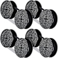 Miniatyrbillede 1 af 5: 4 pakke skrivemaskinebånd Twin Spool skrivemaskinebånd blæk Twin Spool blæk reservedel til de fleste-mxbc