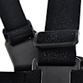 Miniatyrbillede 5 af 5: Justerbar Elastisk Brystsele Remmontering Bælte Til Gopro (1 Styk, Sort