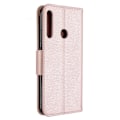 Miniatyrbillede 4 af 5: Litchi Skin Wallet Læder Telefon Etui med Rem til Huawei P40 lite E/Y7p/Honor 9C