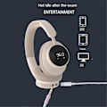 Pikkukuva 4 / 5: Langaton kuulokekuulokkeet mikrofonilla, taitettava, yli korvan, Bluetooth 5.3, tukee TF-korttia ja FM-radiota, musta