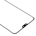 Miniatyrbilde 4 av 5: Ytre linse med OCA for vivo S7 For vivo S7