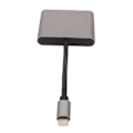 Pikkukuva 1 / 5: USB-C - Dual HD Multimedia Interface -sovitin Ammattimainen 2-in-1 4K 30HZ Plug and Play USB 3.0 Telakointiasema Matkapuhelimille Kannettaville Tietokoneille