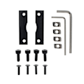 Miniatyrbild 2 av 5: Aluminiumlegering Z-axel Stepper Motor Mount Block 3D-skrivaruppgraderingssats 3D-skrivar Z-axel Stepper Fast Rack Med Muttrar Skruvar Kompatibel Med Cr-10/cr1