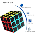 Miniatyrbillede 2 af 4: Speedcube, Speedcube til børn, glat kulfiberkube, pædagogisk legetøj 5,5*5,5 cm