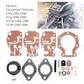 Miniatyrbillede 5 af 5: 20 stk. Forgaser Reparationskit 0439073 Metal ABS Gummi Slidstærkt til Johnson Evinrude 6Hk 8Hk