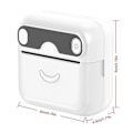 Miniatyrbillede 1 af 5: Mini Lommeprinter, Bærbar Bluetooth Termisk Printer, Til Android Eller Ios App, Blækfri Printer Ki