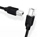 Miniatyrbild 4 av 5: 0,5 m/1 m/1,5 m/ /5 m/10 m Usb-skrivarekabel Hög hastighet A till B Hane till hane Usb-skrivarekabel Datasynkronisering för 3d-etikettskrivare