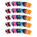 Miniatyrbild 1 av 5: 60-pack Färgglada Gitarrplock, Unik Gitarrgåva för Bas, Elektrisk & Akustisk Gitarr, Inkluderar G