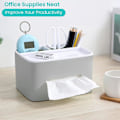 Miniatyrbild 3 av 4: Multifunctional Tissue Box Rectangular Tissue Box with Lid