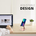 Miniatyrbillede 3 af 4: Tablet Holder til Skrivebord, Stabilt Tabletstativ, Sammenklappeligt og