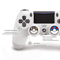 Miniatyrbillede 4 af 5: PS5 Controller Joystick Cap Switch Pro Controller Fire-Farvet Elf Ball Tema Joystick Cap