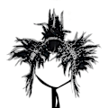 Miniatyrbillede 1 af 5: Gotisk Naturlig Fjerkappe Sjal Shrug Skulder Wrap Krave Halloween Party Sjal Cosplay G
