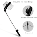 Miniatyrbillede 4 af 5: XT10 Mobil Live Broadcast Bluetooth Selvudløser Stang Tripod