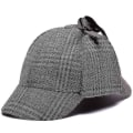 Miniatyrbilde 1 av 4: 1 stk Sherlock Holmes Detektiv Beret Hatt Unisex Cosplay Tilbehør (d-583-a)-r