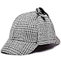 Miniatyrbillede 1 af 4: 1 stk Sherlock Holmes Detektivbasker Unisex Cosplay Tilbehør (d-583-a)-r