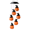 Pikkukuva 1 / 5: Halloween-kurpitsapendanttivalaisin, tuulikellot, riippuva koriste, koti- ja puutarhakoristeet, kauhu- ja terrorrekvisiitta