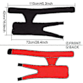 Miniatyrbillede 4 af 5: Hoftebøjle, Lyskesupport Sciatica Relief Wrap