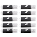 Miniatyrbilde 1 av 5: 10 x USB-minne 2.0 Minnepinne Flash-stasjon 128 MB Gave Svart