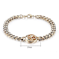 Miniatyrbilde 4 av 5: Motetre Livets Tre Armbånd Rustfritt Stål Smykker Claddagh Stil C