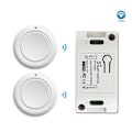Miniatyrbillede 1 af 5: Til Diy Fjernbetjening Afbryder Gratis Ledningsføring Afbrydere Modul Husholdning Smart Switch Modul 433mhz Trådløs Diy Smart Home