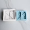Miniatyrbillede 4 af 5: Silikon Duftlysforme Ladder Arch Formet DIY Lysfremstillingstilbehør
