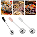 Miniatyrbillede 2 af 5: Rustfrit Stål Te-infuser Tekugle Til Kaffe Løs Te Kugle Lås Krydderi Te Kugle Kugleformet Infuser-mxbc