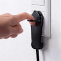 Pikkukuva 4 / 5: 2 kpl Musta Schuko Kulma Liitäntä, Schuko Liitäntä 250 V (16 A), Schuko Liitäntä, Schuko Liitäntä, E