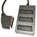 Pikkukuva 4 / 5: Scart 3-tie Splitter Scart Uros-Naaras Adapteri Liitin 3WAY Scaet Splitter Kaapeli Linja