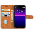 Miniatyrbillede 3 af 5: Læder Telefon Etui Til Sony Xperia 20 / Xperia 8