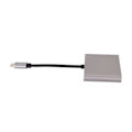Pikkukuva 5 / 5: USB-C - Dual HD Multimedia Interface -sovitin Ammattimainen 2-in-1 4K 30HZ Plug and Play USB 3.0 Telakointiasema Matkapuhelimille Kannettaville Tietokoneille