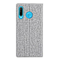 Miniatyrbillede 3 af 5: VILI DMX Cross Texture Læder Stativ Etui til Huawei P30 Lite New Edition/P30 Lite/nova 4e