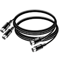 Miniatyrbilde 1 av 5: 2-pakning 5-pin Din Midi-kabel, 3-fots hann til hann 5-pin Midi-kabel for Midi-keyboard, keyboard-synth