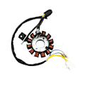 Miniatyrbillede 1 af 5: Spole 12-polet Stator DC Spole Tænding Stator til GY6 125Cc 150Cc