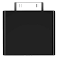 Miniatyrbilde 1 av 5: 30-pins Bluetooth-lydadapter Lydtransmitter Biltilbehør Universal