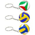 Miniatyrbillede 1 af 4: 3 stk. Multifunktionelle nøgleringe Dekorative Volleyball nøgleringe Bærbare nøgleringe