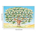 Miniatyrbilde 3 av 5: Slektsdiagram for vegg - Fyll inn generasjoner, slektshistorie, fremskritt