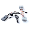 Pikkukuva 4 / 5: Auton Bluetooth 5.0 Langaton Puhelinsoitto Handsfree AUX-liitäntäsovitin C30 S40 V40 V50 S60 S70 C70 V70:lle mikrofonilla