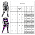 Miniatyrbillede 3 af 3: Halloween Robot Langærmet Jumpsuit Maskerade Fest Fandango Kostume_y