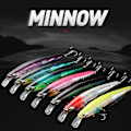 Miniatyrbild 2 av 5: Fiskedrag Minoruya Bait Wobbler Konstgjort Bete Hårdbete Wobbler Ytbete Crankbait Rattlande Beten