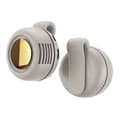 Bærbar Clip Køleventilator USB Genopladelig Mini Clip Ventilator Hals Talje Ventilator Justerbar Luftkøleventilator white